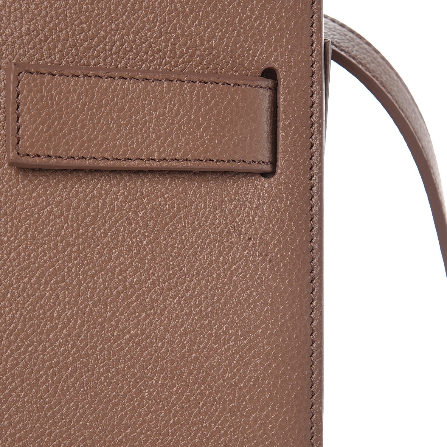 Saint Laurent Grained Calfskin Small Sac De Jour Old Rose 9 of 9