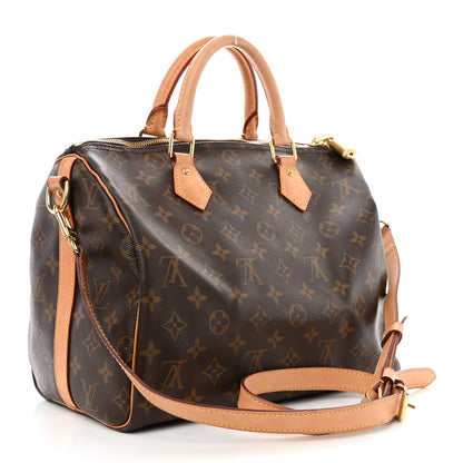 Louis Vuitton Monogram Speedy Bandouliere 30 3 of 9