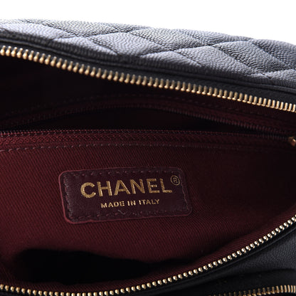 Chanel Caviar Quilted Business Affinity Waist Belt Bag Black 5 of 9