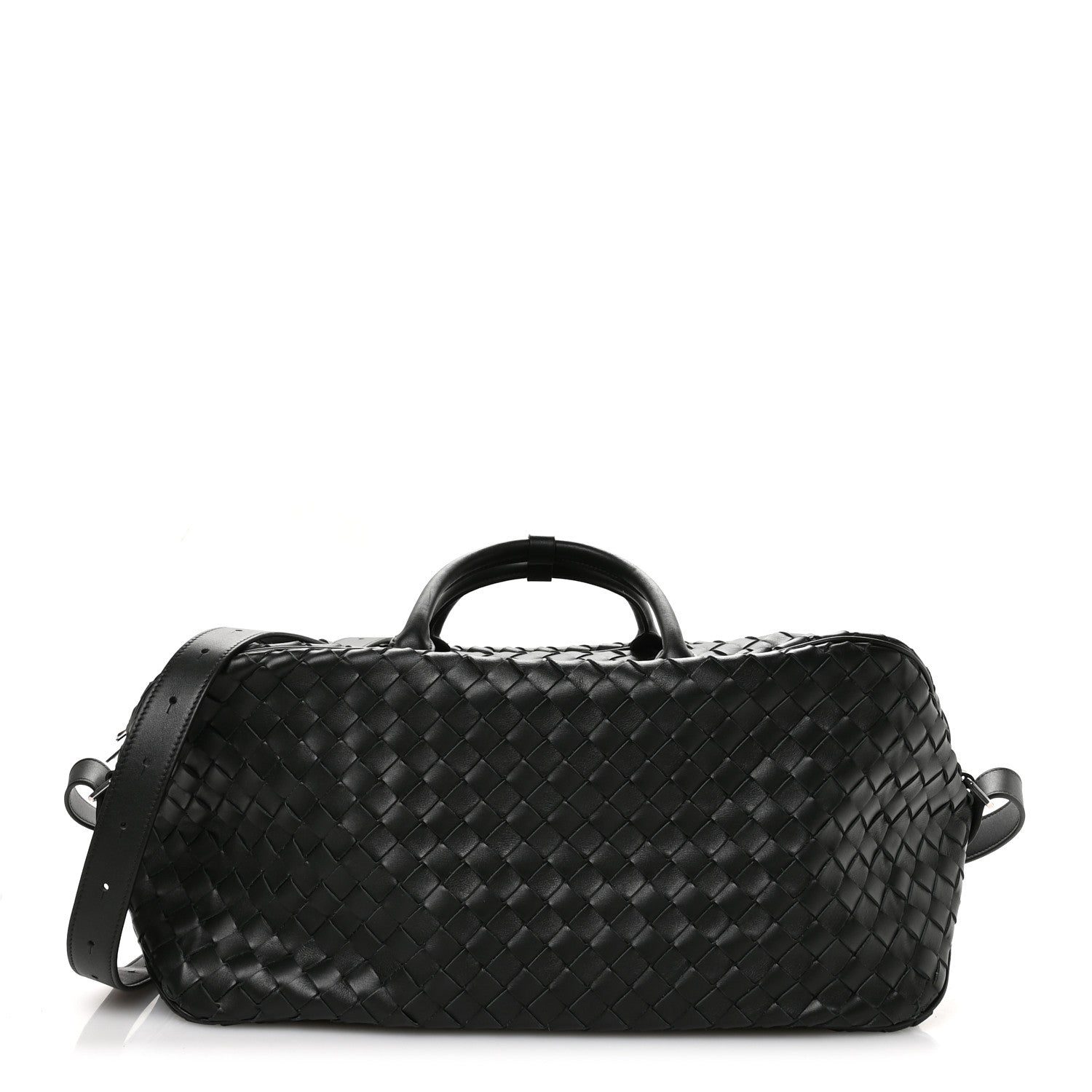 Bottega Veneta Nappa Intrecciato Duffle Bag Dark Green 1 of 10
