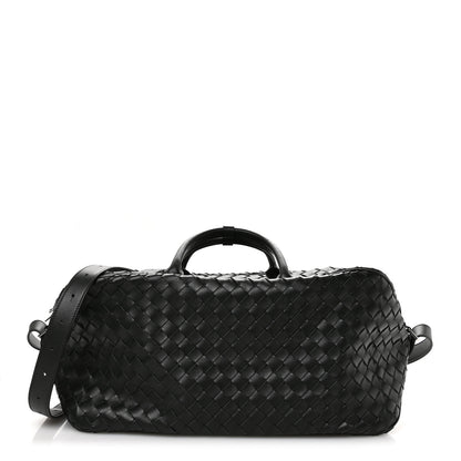 Bottega Veneta Nappa Intrecciato Duffle Bag Dark Green 1 of 10