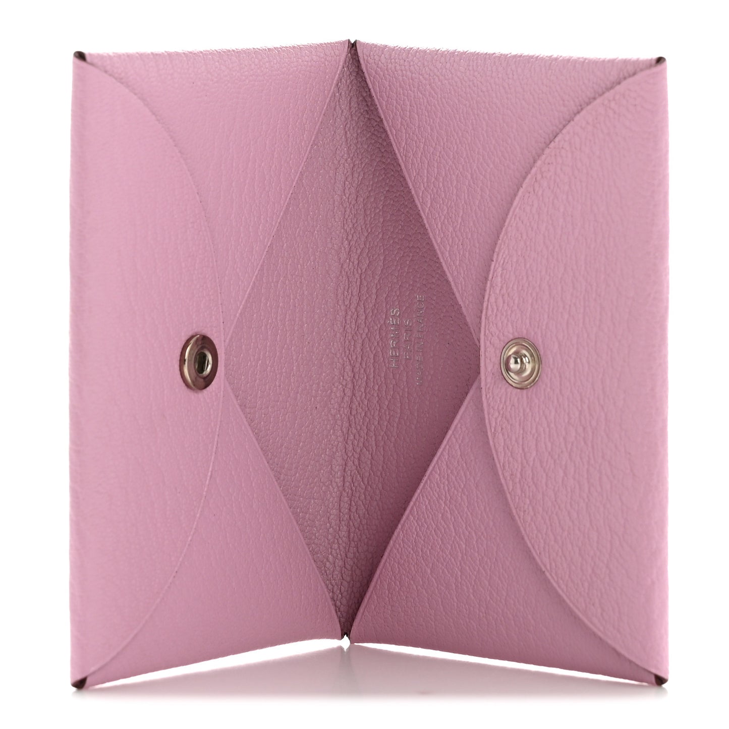 Chevre Mysore Calvi Card Case Mauve Sylvestre