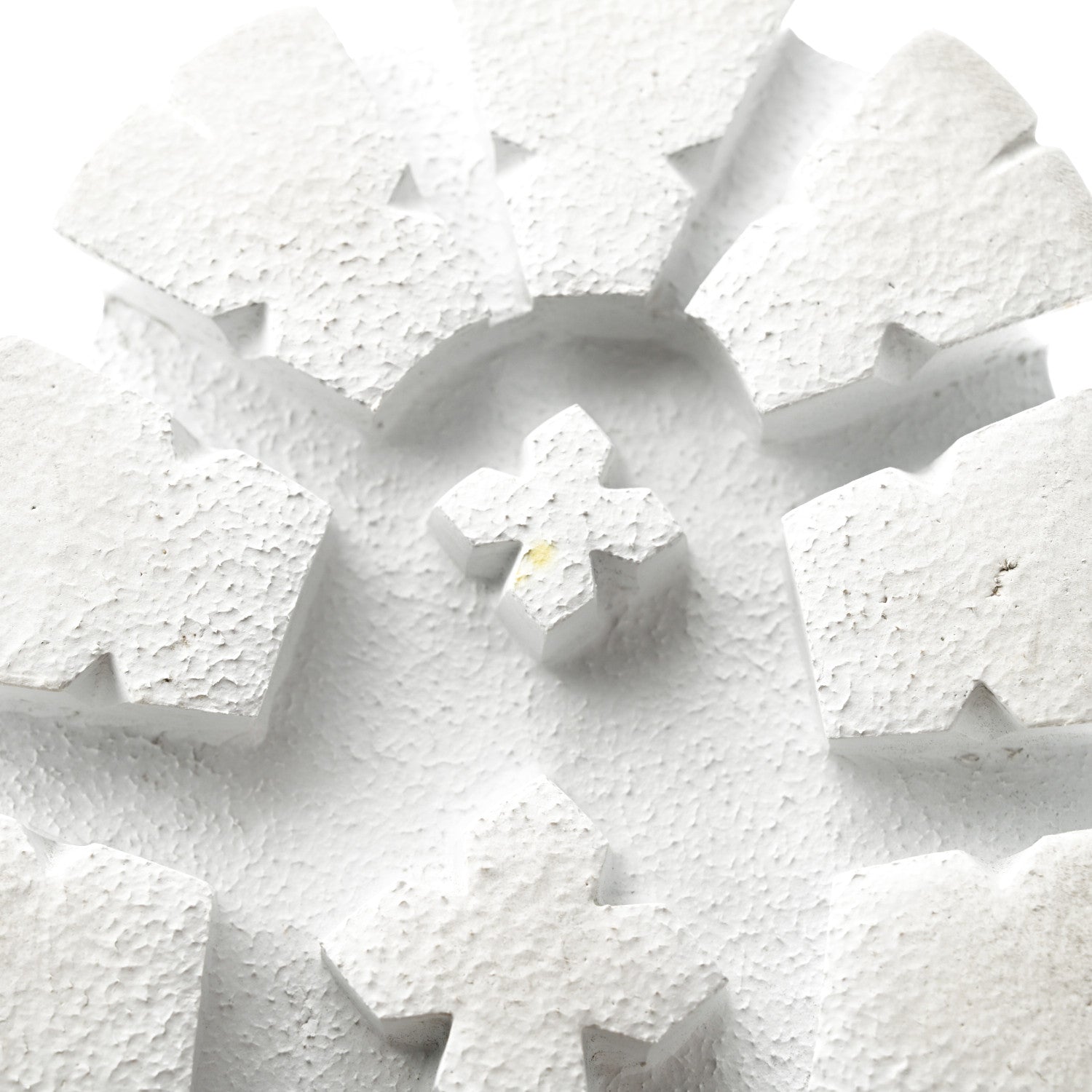 Prada Foam Rubber Metal Triangle Logo Monolith 55mm Cage Sandals 35 White 10 of 11