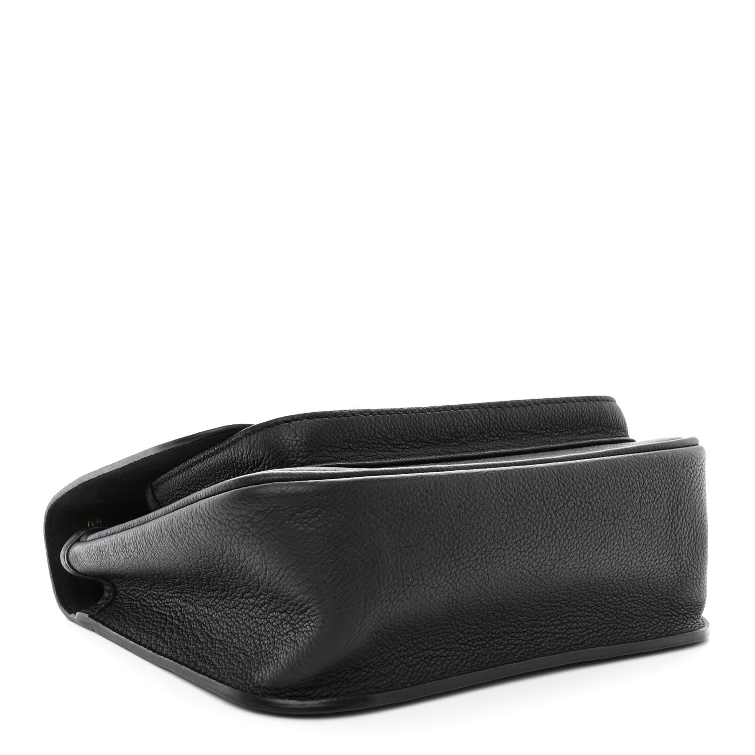 Louis Vuitton Grained Calfskin Lockme Chain Bag PM Black 4 of 9