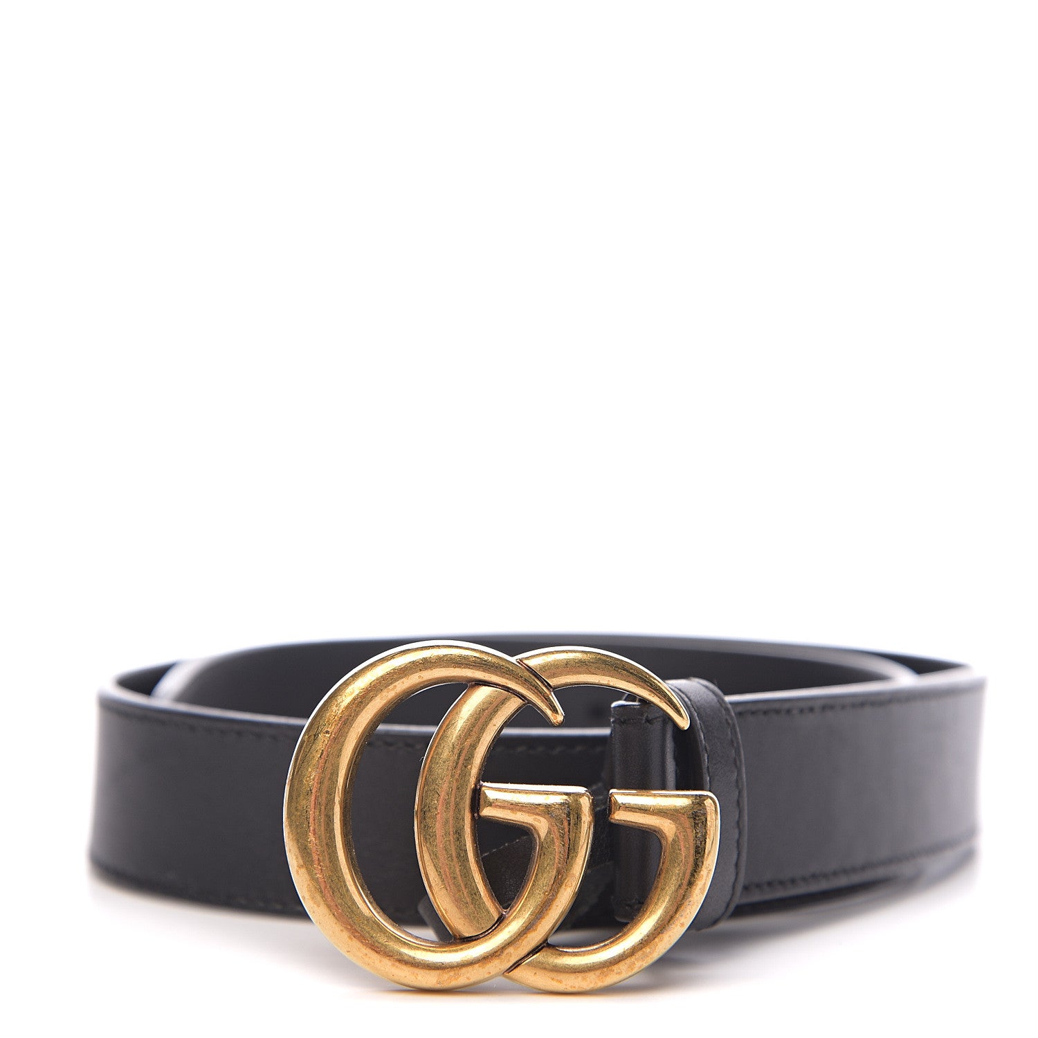Gucci Moon Calfskin Double G 30mm Belt 70 28 Black 1 of 6
