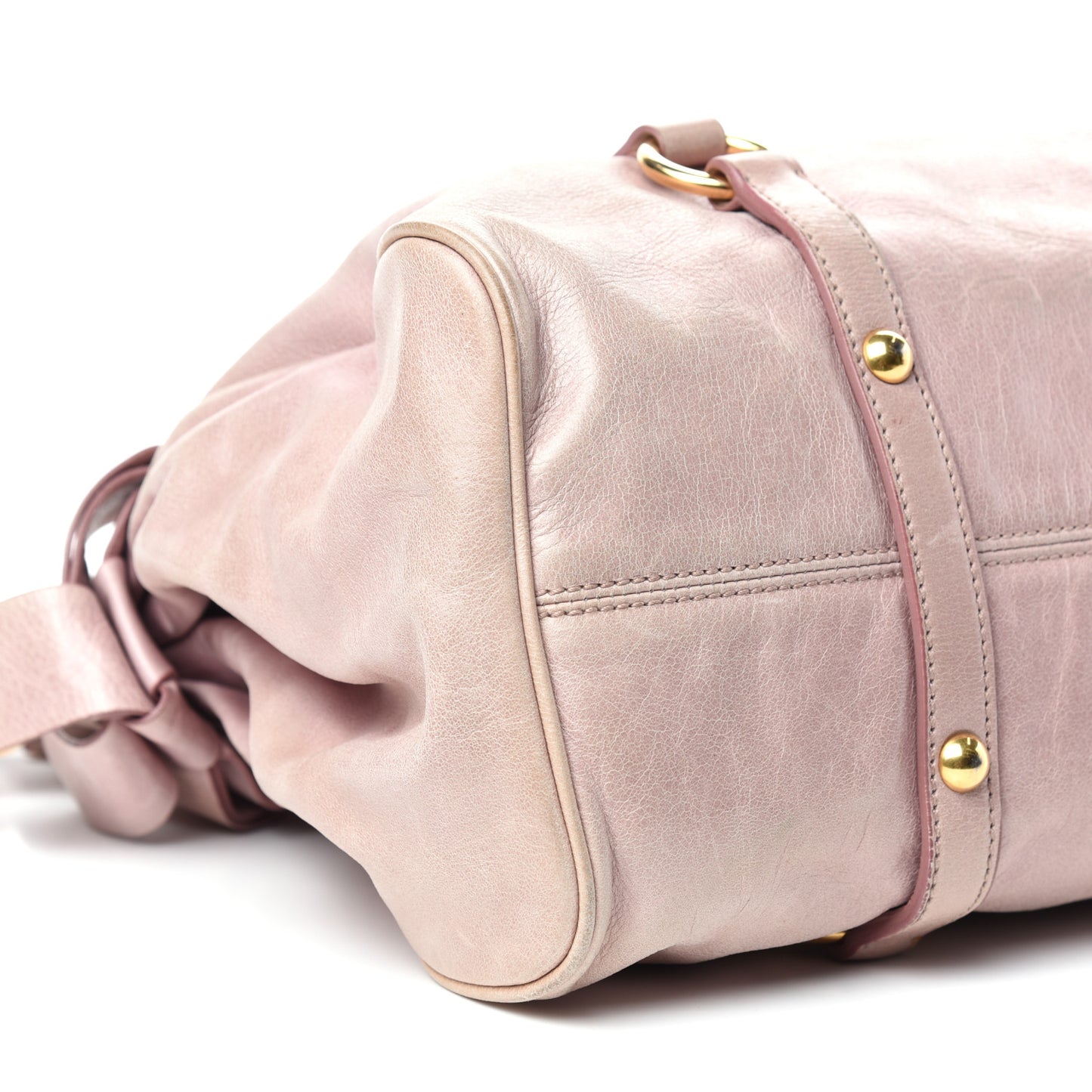 Vitello Medium Bow Bag Mughetto