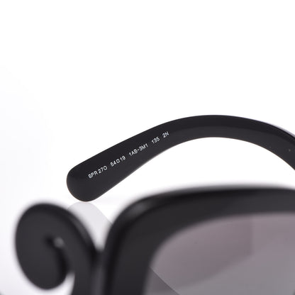 Prada Acetate Baroque Sunglasses SPR 27O Black 5 of 6