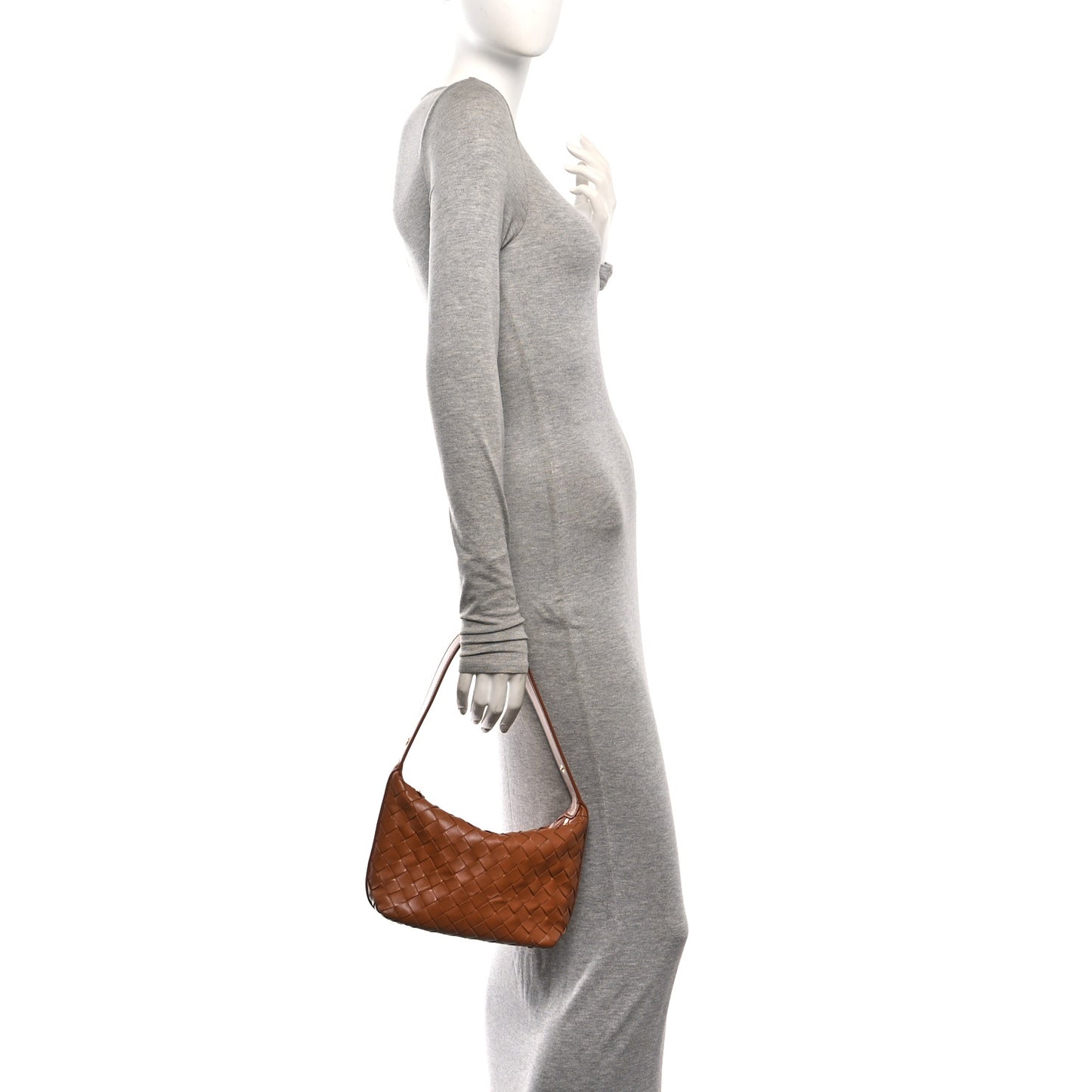 Nappa Intrecciato Mini Wallace Wood