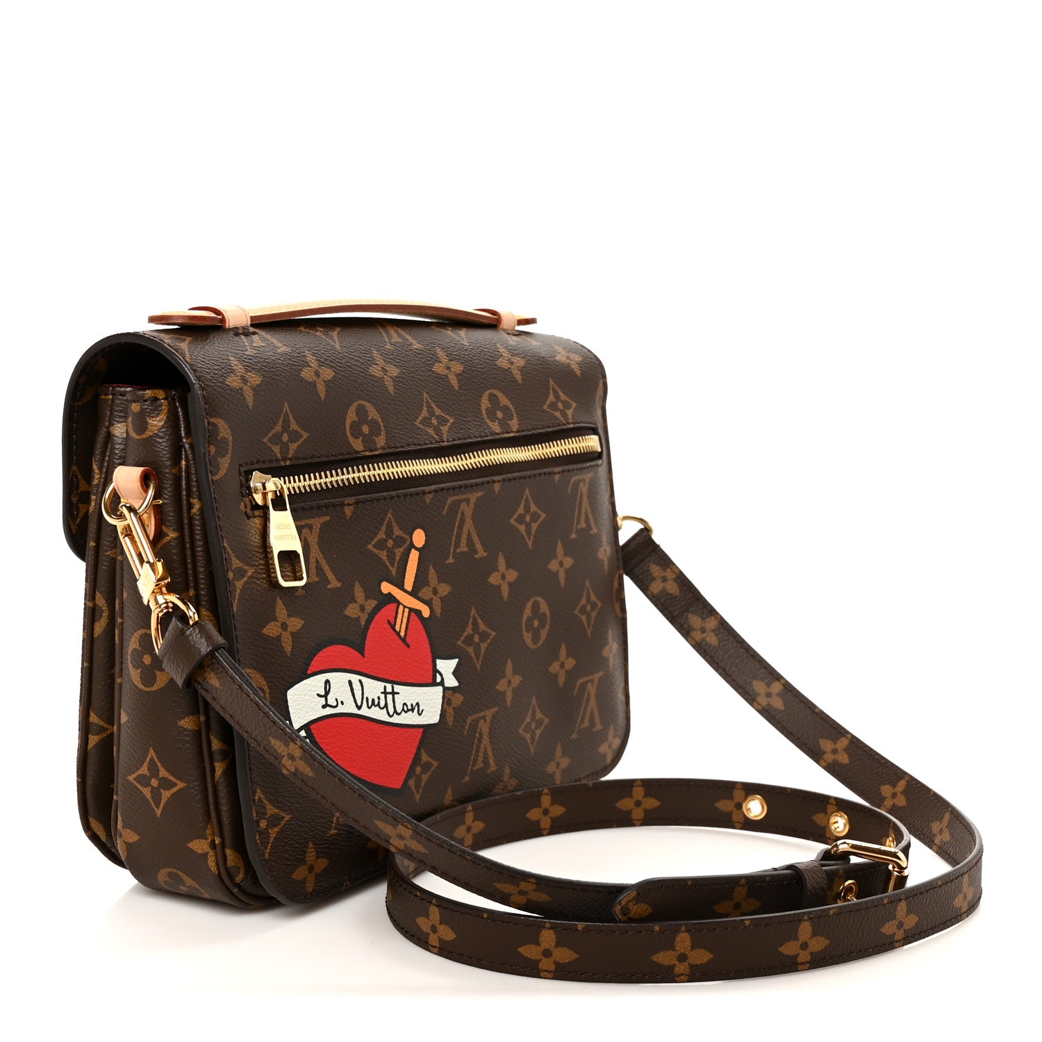Louis Vuitton Monogram Patches Pochette Metis 3 of 13