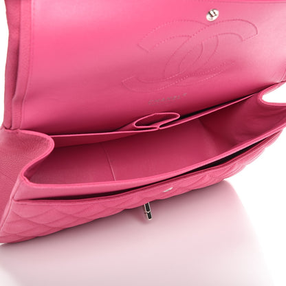 Chanel Iridescent Caviar Quilted Jumbo Double Flap Pink 6 of 12