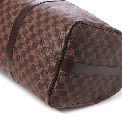 Louis Vuitton Damier Ebene Keepall Bandouliere 45 5 of 9