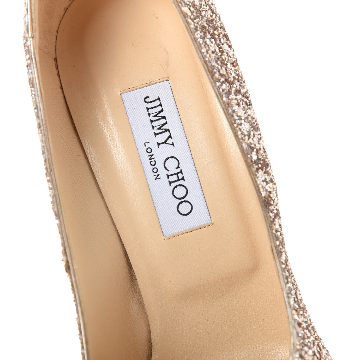 Jimmy Choo Coarse Glitter Romy 100 Pumps 40 8 of 9