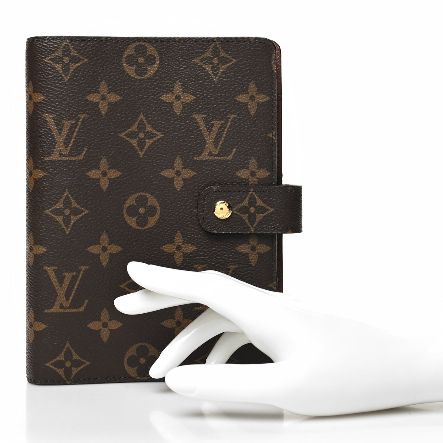 Monogram Medium Ring Agenda Cover