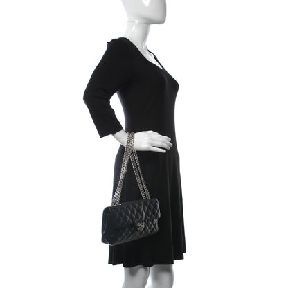 Chanel Caviar Quilted East West Flap Bijoux Chain Black 2 of 11