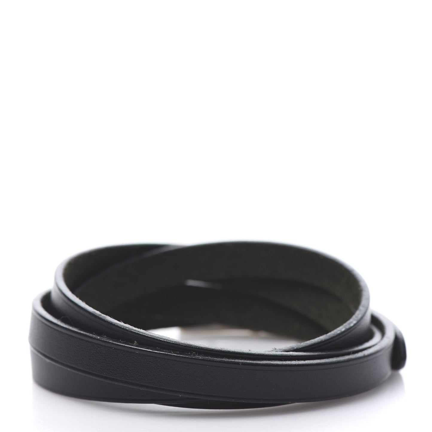 Chamonix Hapi 3MM Triple Tour Wrap Bracelet L Black