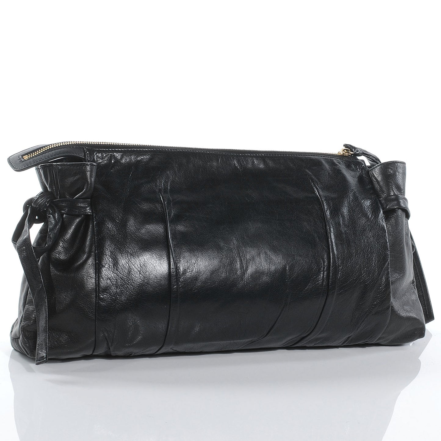 Leather Embroidery Hysteria Large Clutch