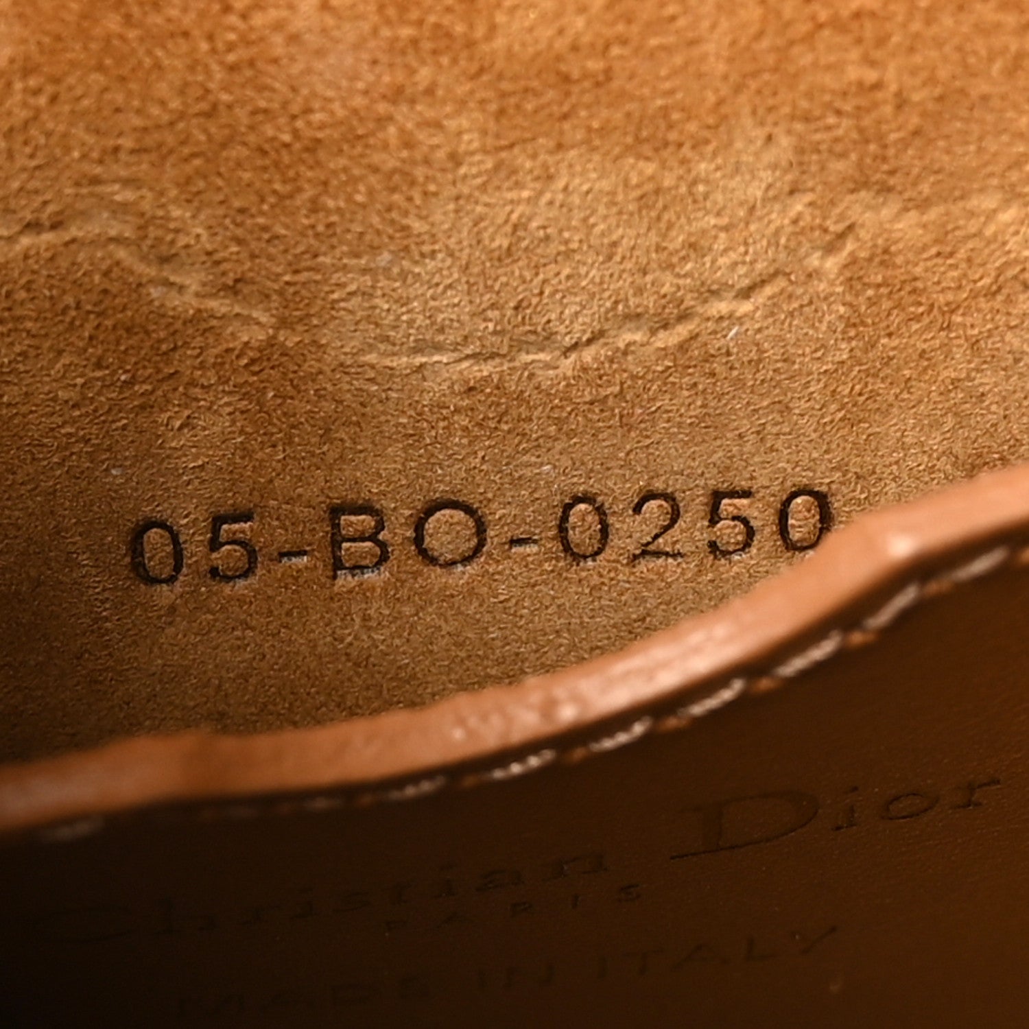 Christian Dior Box Calfskin Medium Bobby Flap Camel 6 of 11