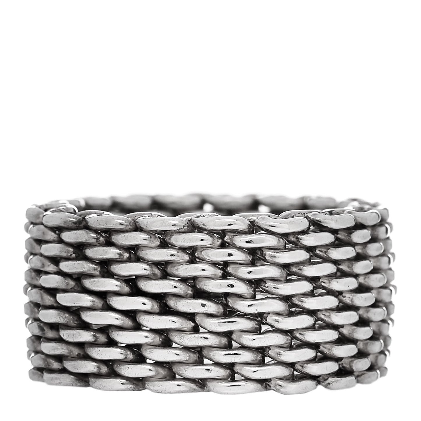 Sterling Silver Somerset Mesh Ring 52 6