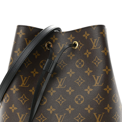 Louis Vuitton Monogram Neonoe MM Black 7 of 13