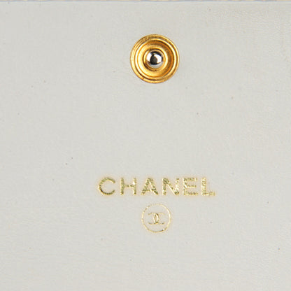 Chanel Caviar Timeless CC Wallet White 10 of 13