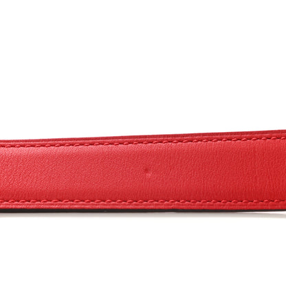 Hermes Swift Epsom 24mm Mini Constance H Belt 80 Rouge Tomate Rose Confetti 6 of 7