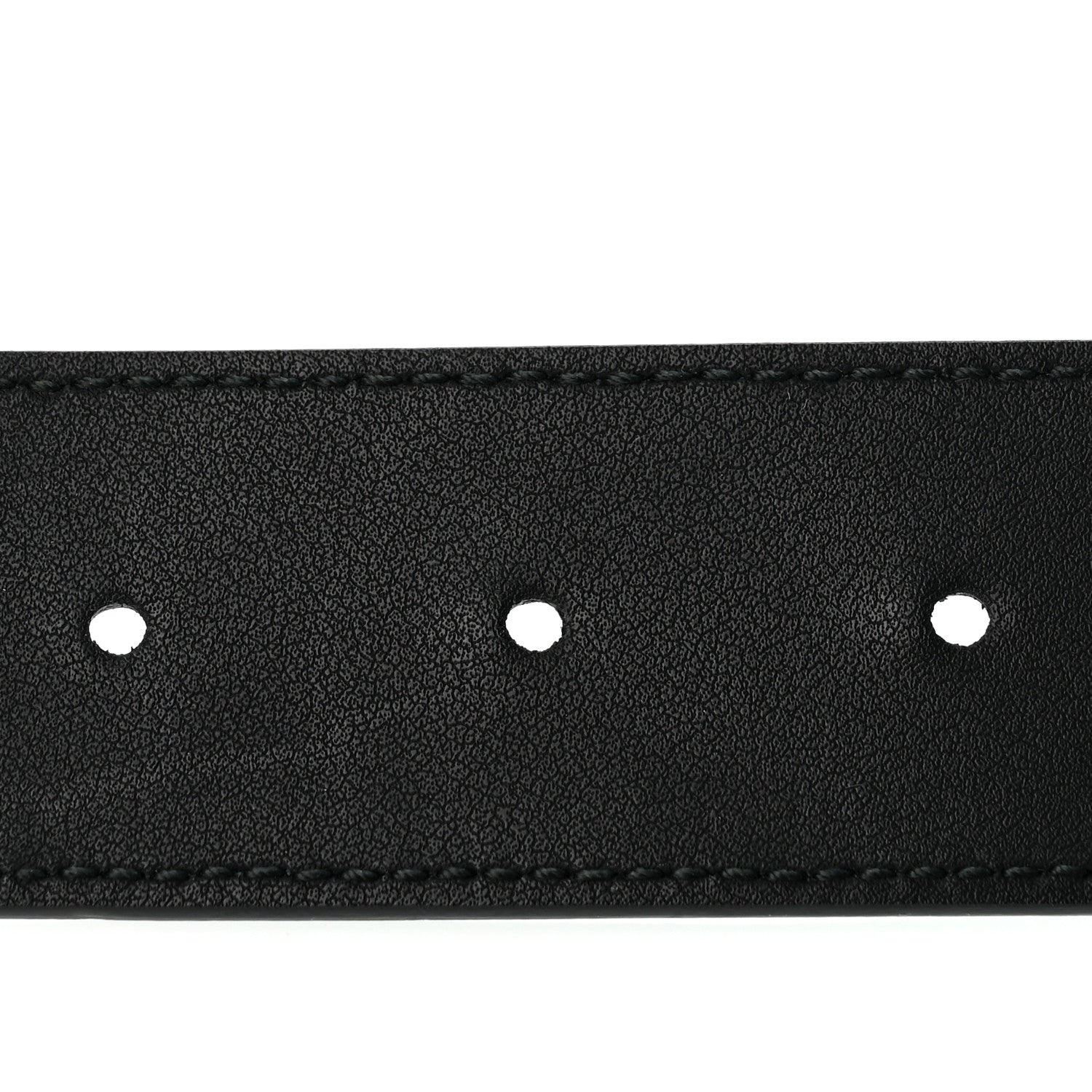 Gucci Calfskin Crystal Square G Madelyn Belt 85 34 Black 4 of 6