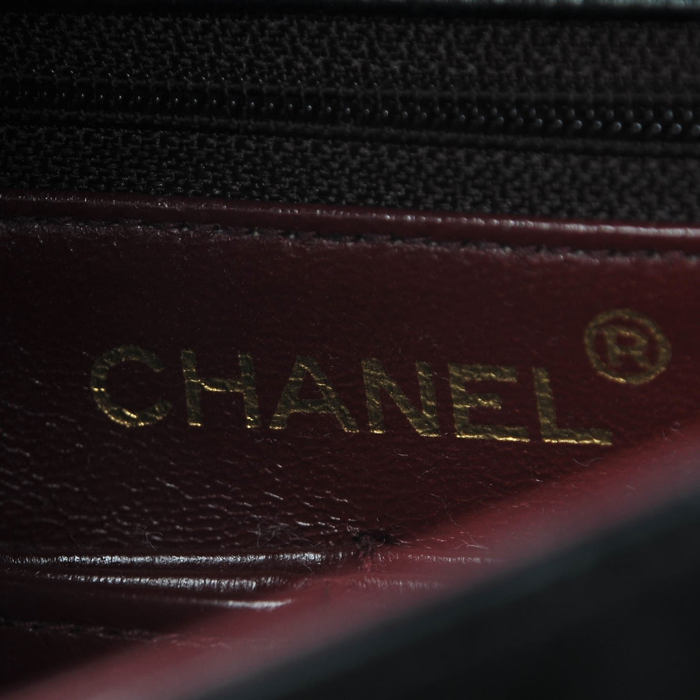 Lambskin Mini Square Flap Black