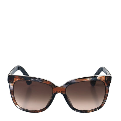 Chanel Acetate Denim Quilted CC Sunglasses 5343-A Brown 4 of 7