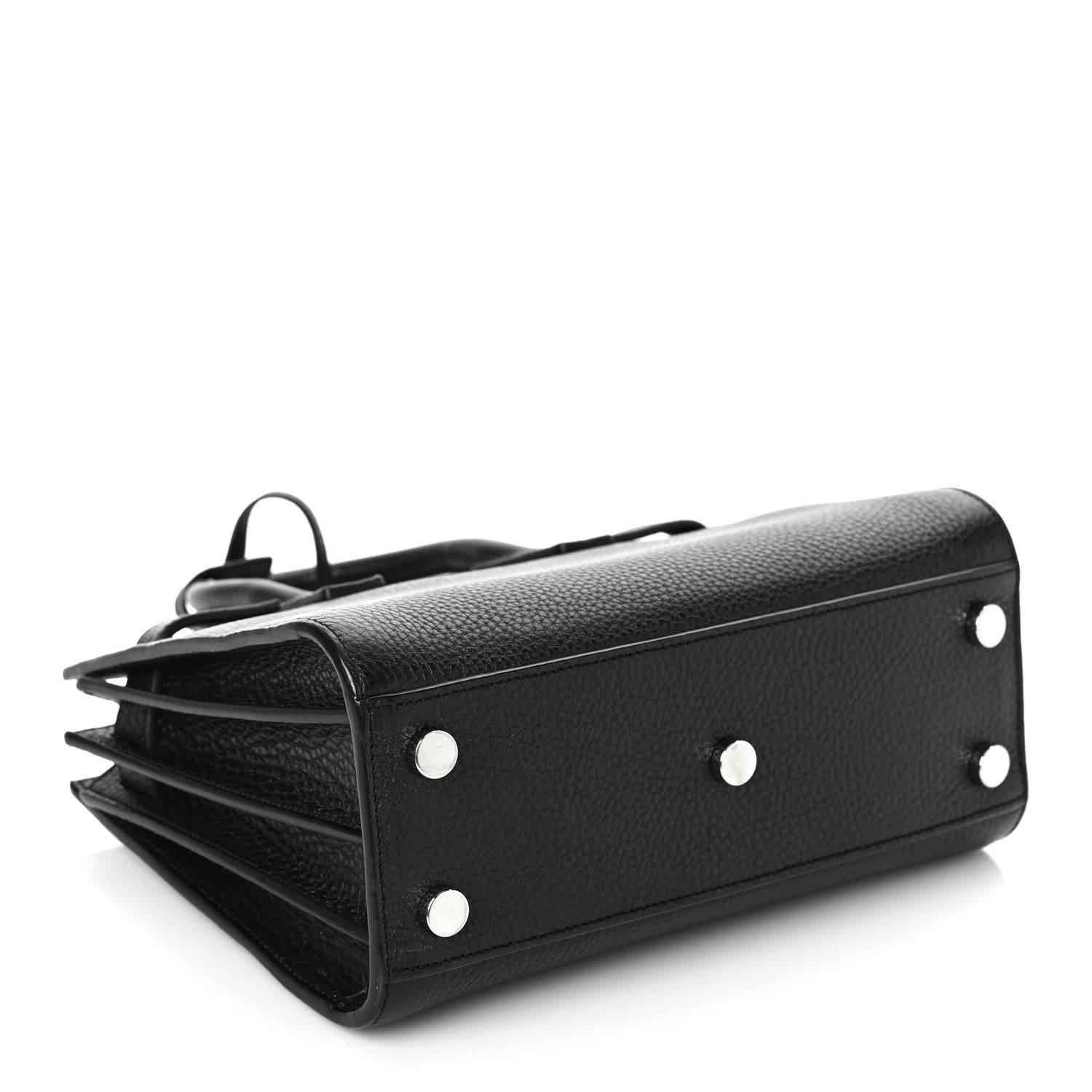 Saint Laurent Grained Calfskin Nano Sac De Jour Black 4 of 8