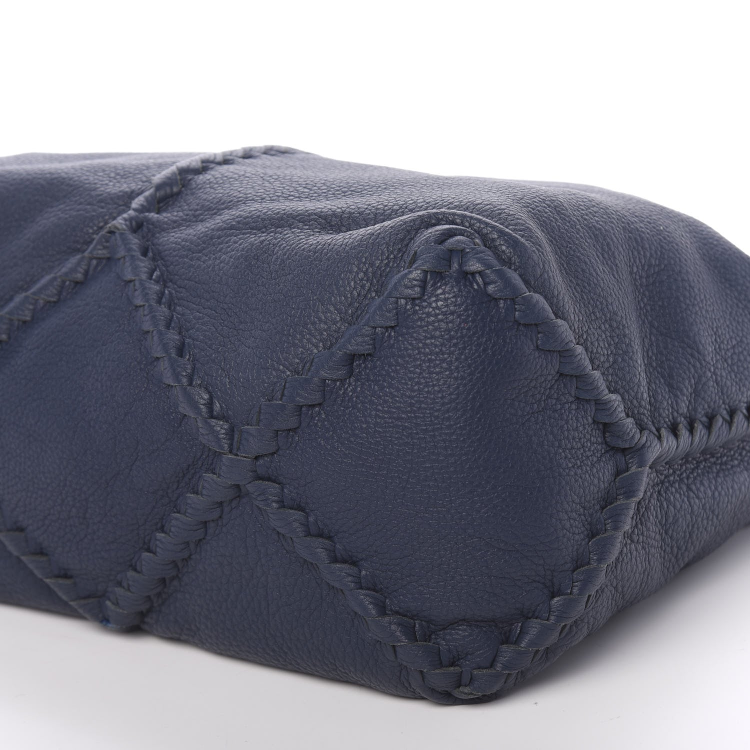 Bottega Veneta Washed Cervo Deerskin Large Hobo Denim 9 of 9
