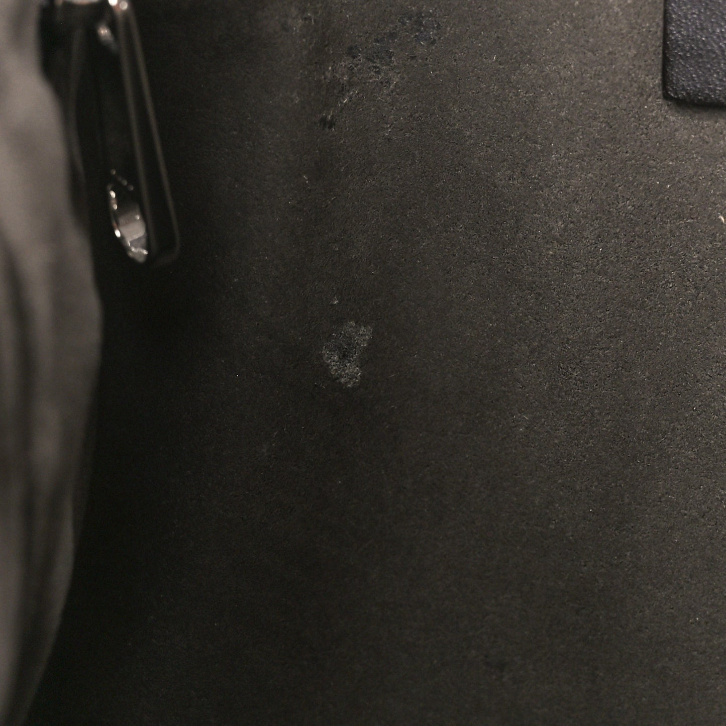 GG Supreme Monogram Flat Messenger Bag Black
