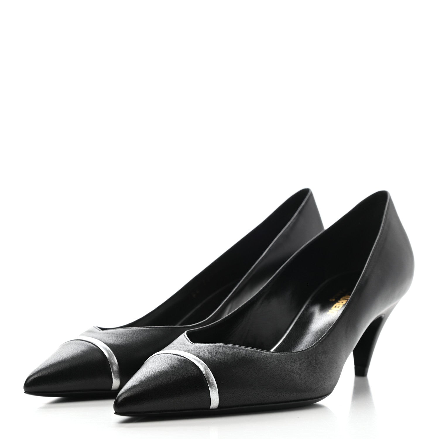 Saint Laurent Nappa Vendome Kiki 55 Pumps 38 Black 3 of 11