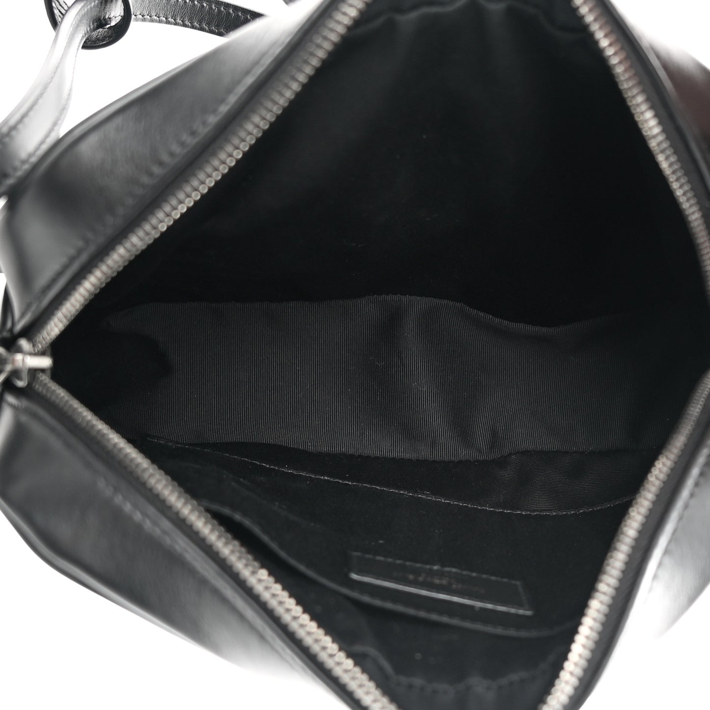 Calfskin Matelasse Monogram Lou Camera Bag Black