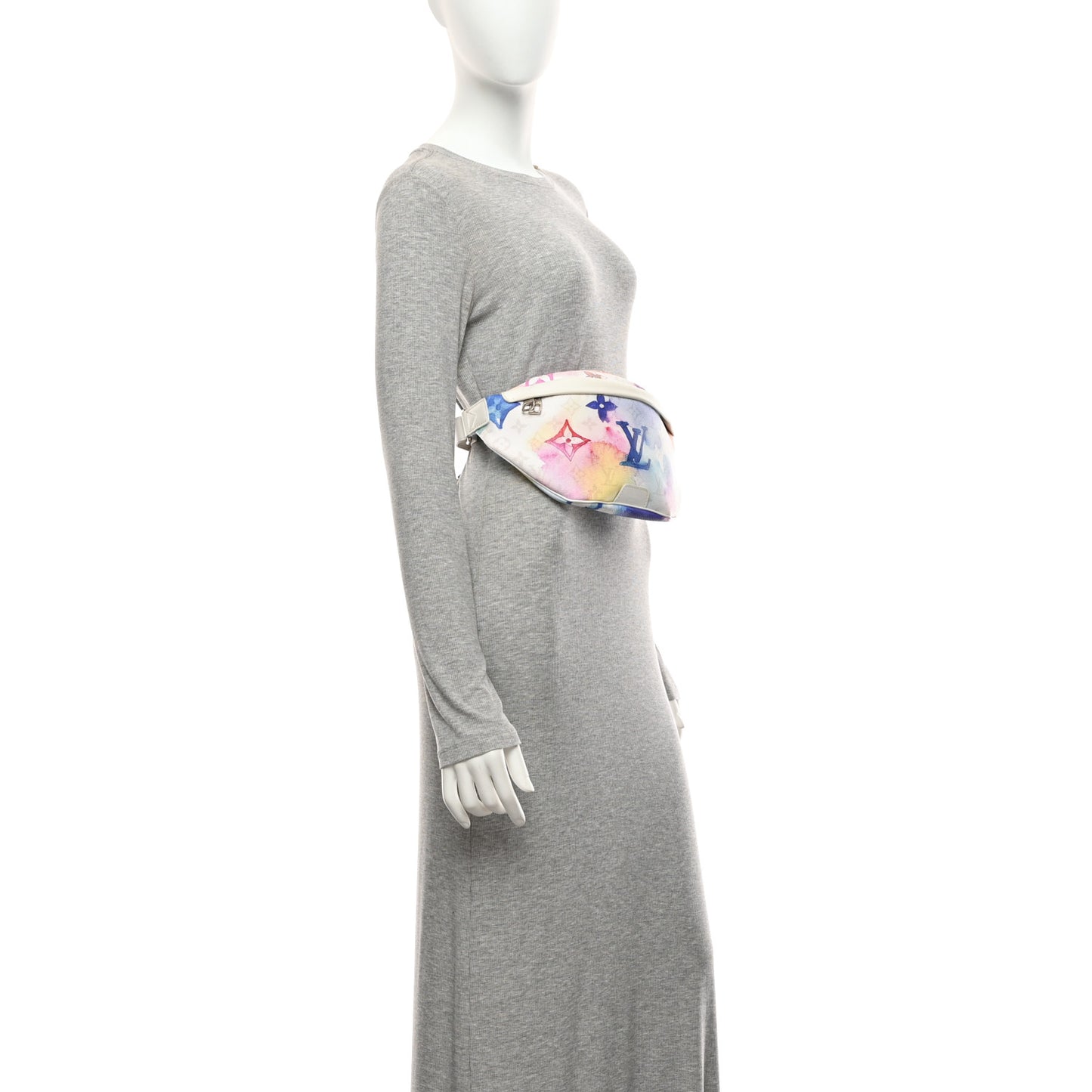 Monogram Watercolor Discovery Bumbag Multicolor