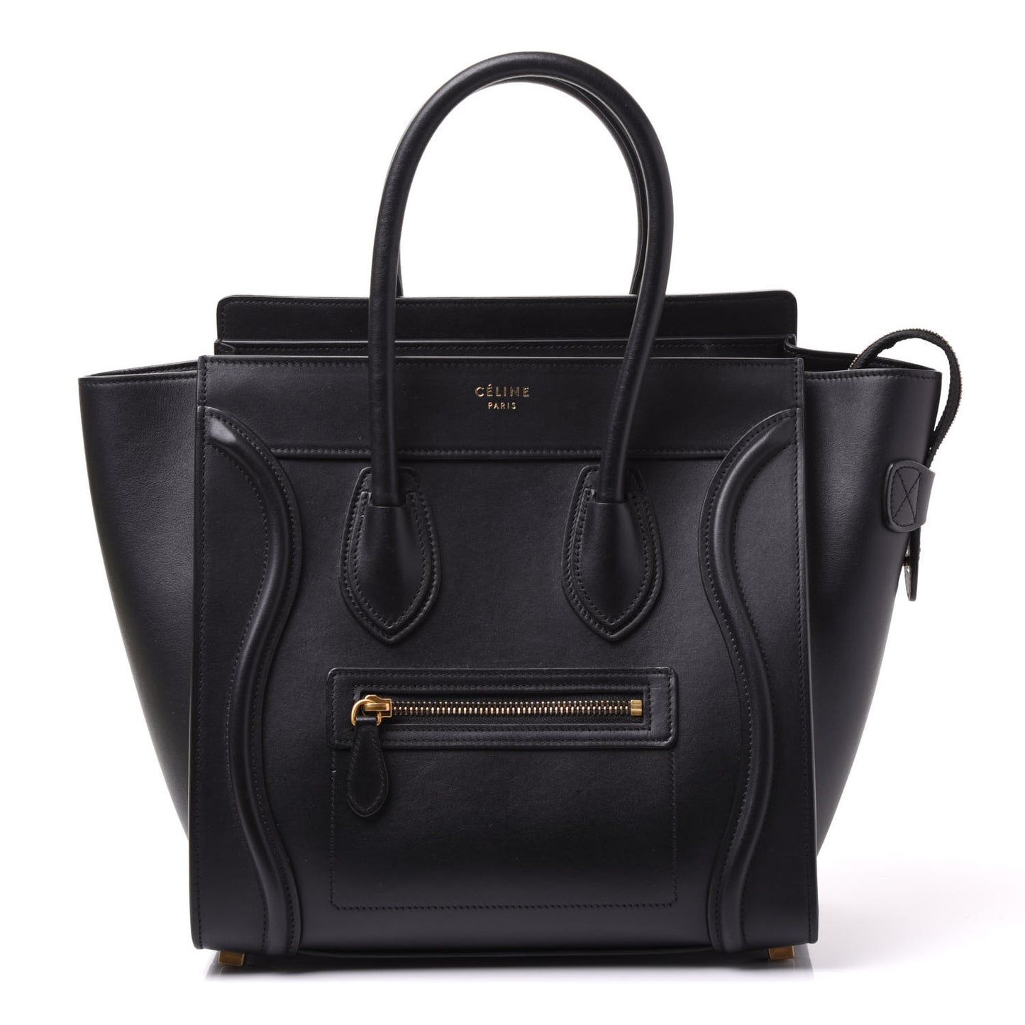 Smooth Calfskin Micro Luggage Black
