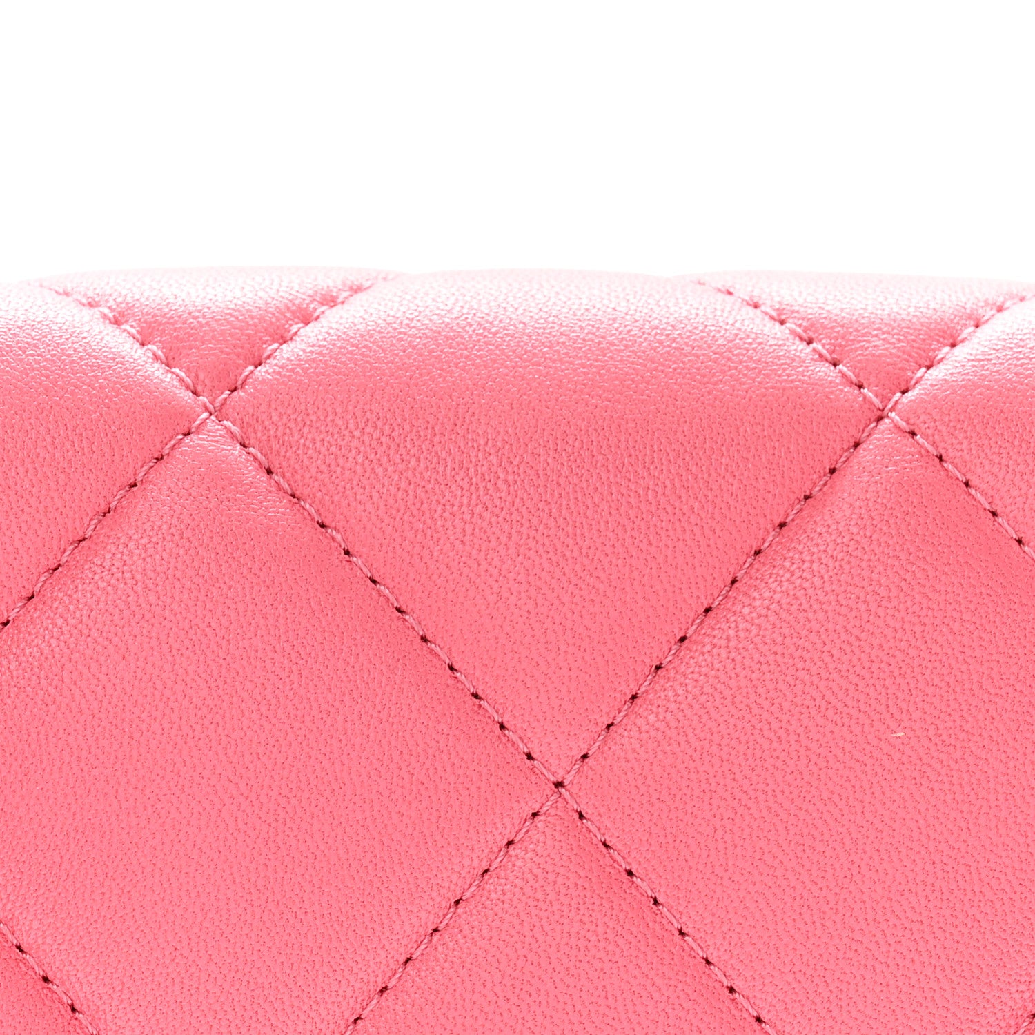 Chanel Lambskin Plexiglass Quilted Coco Love Mini Flap Pink 8 of 12