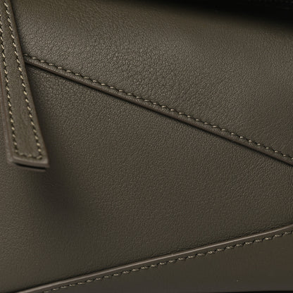Loewe Calfskin Mini Puzzle Edge Bag Khaki Green 7 of 9