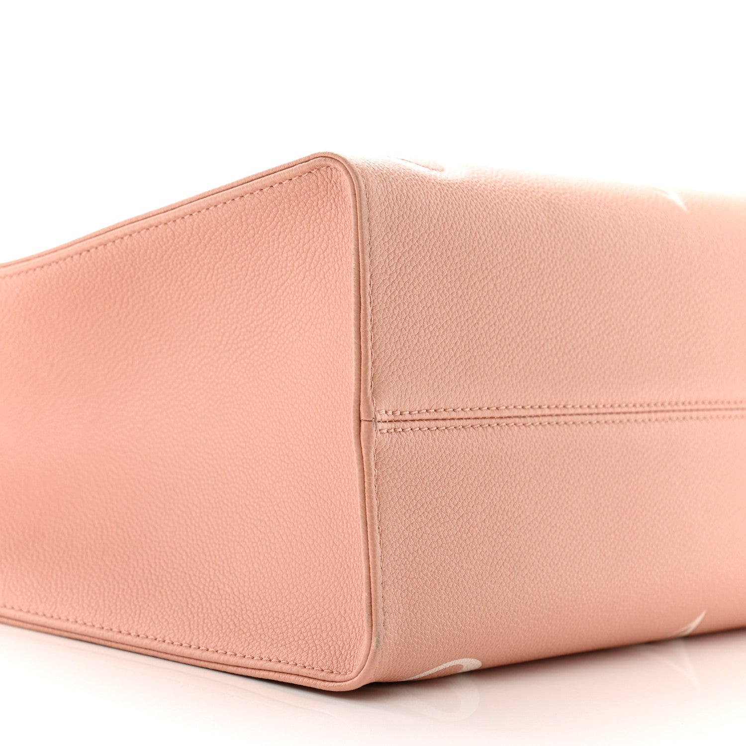 Louis Vuitton Empreinte Monogram Giant Onthego MM Rose Trianon Creme 8 of 11