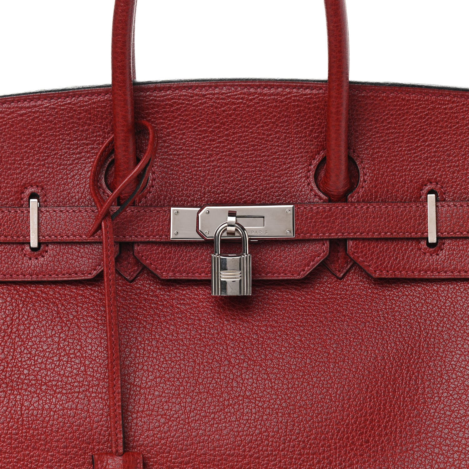 Hermes Buffle Skipper Birkin 35 Rouge H 8 of 21