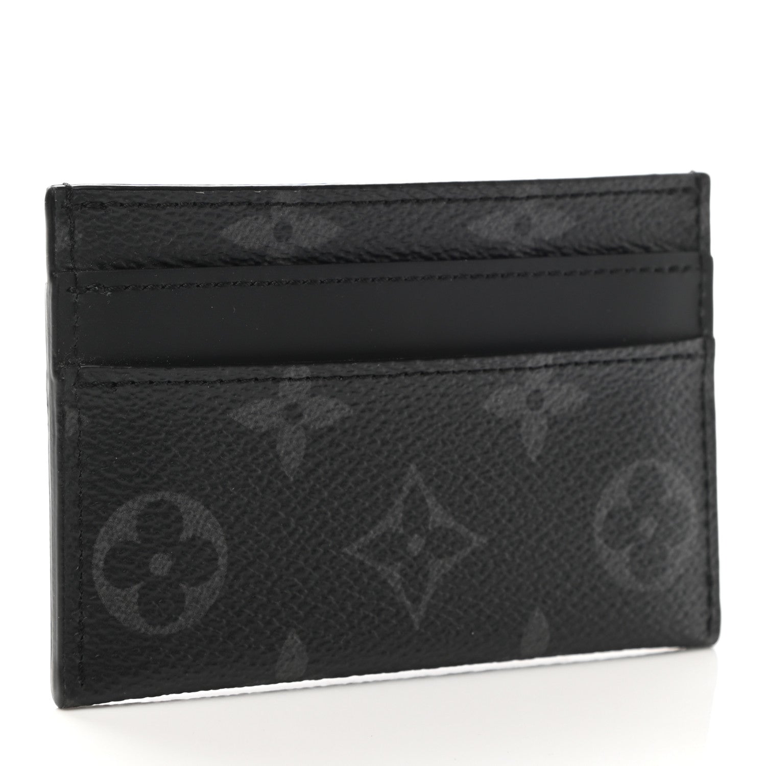 Louis Vuitton Monogram Eclipse Porte-Cartes Double Card Holder 3 of 6