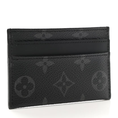 Louis Vuitton Monogram Eclipse Porte-Cartes Double Card Holder 3 of 6