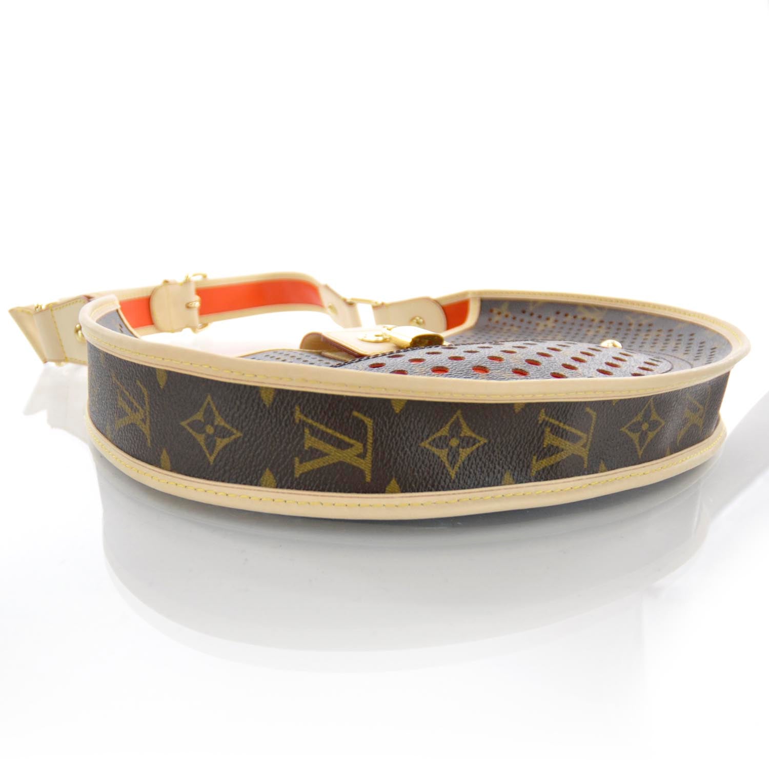 Louis Vuitton Monogram Perforated Demi-Lune Orange 4 of 8