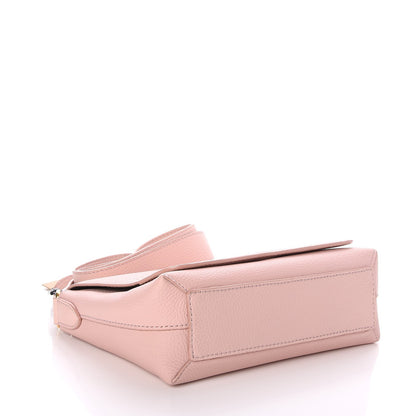 Burberry Signature Grain Small Burleigh Crossbody Bag Pale Ash Rose 4 of 7
