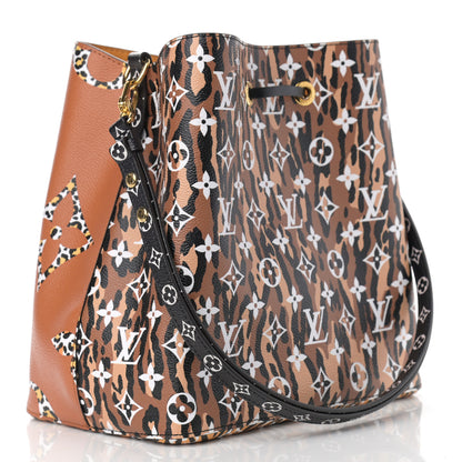 Louis Vuitton Monogram Giant Jungle NéoNoé Caramel 3 of 10