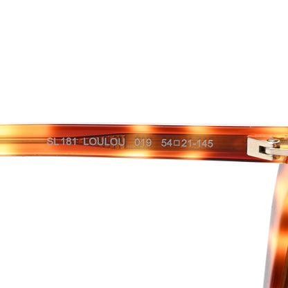 Saint Laurent Acetate Heart Frame Loulou SL181 Sunglasses Tortoise 7 of 7
