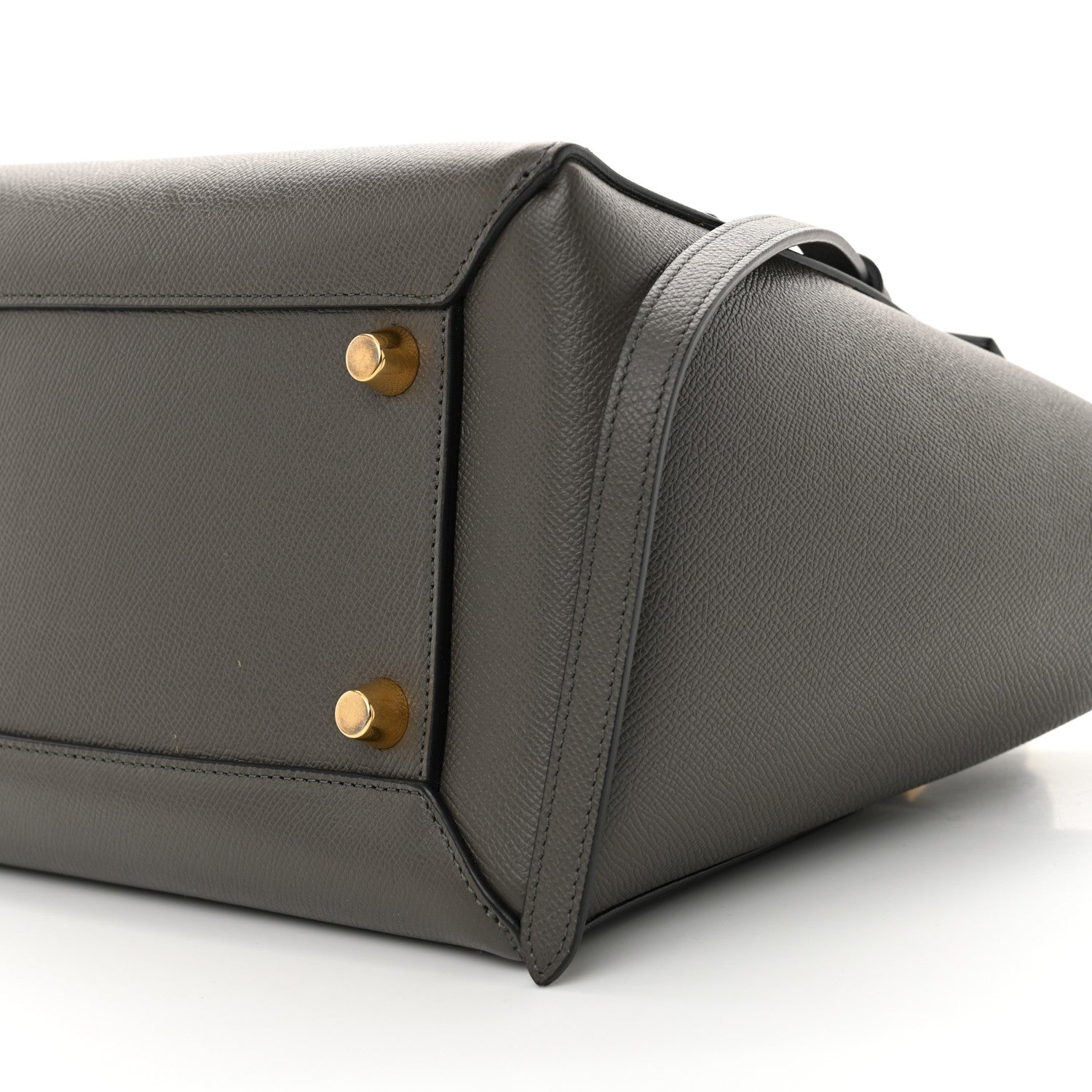 Celine Grained Calfskin Mini Belt Bag Grey 10 of 11