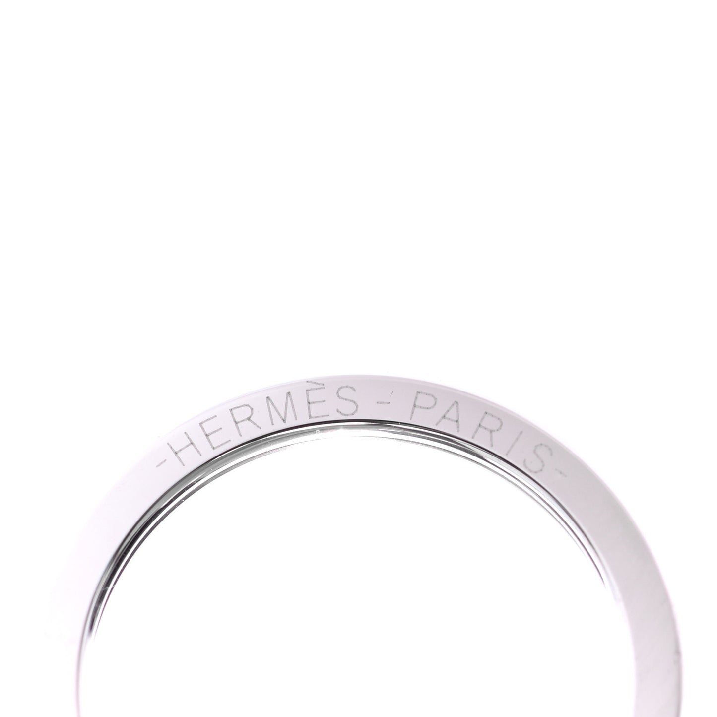 Palladium Cadenas Horse Key Ring