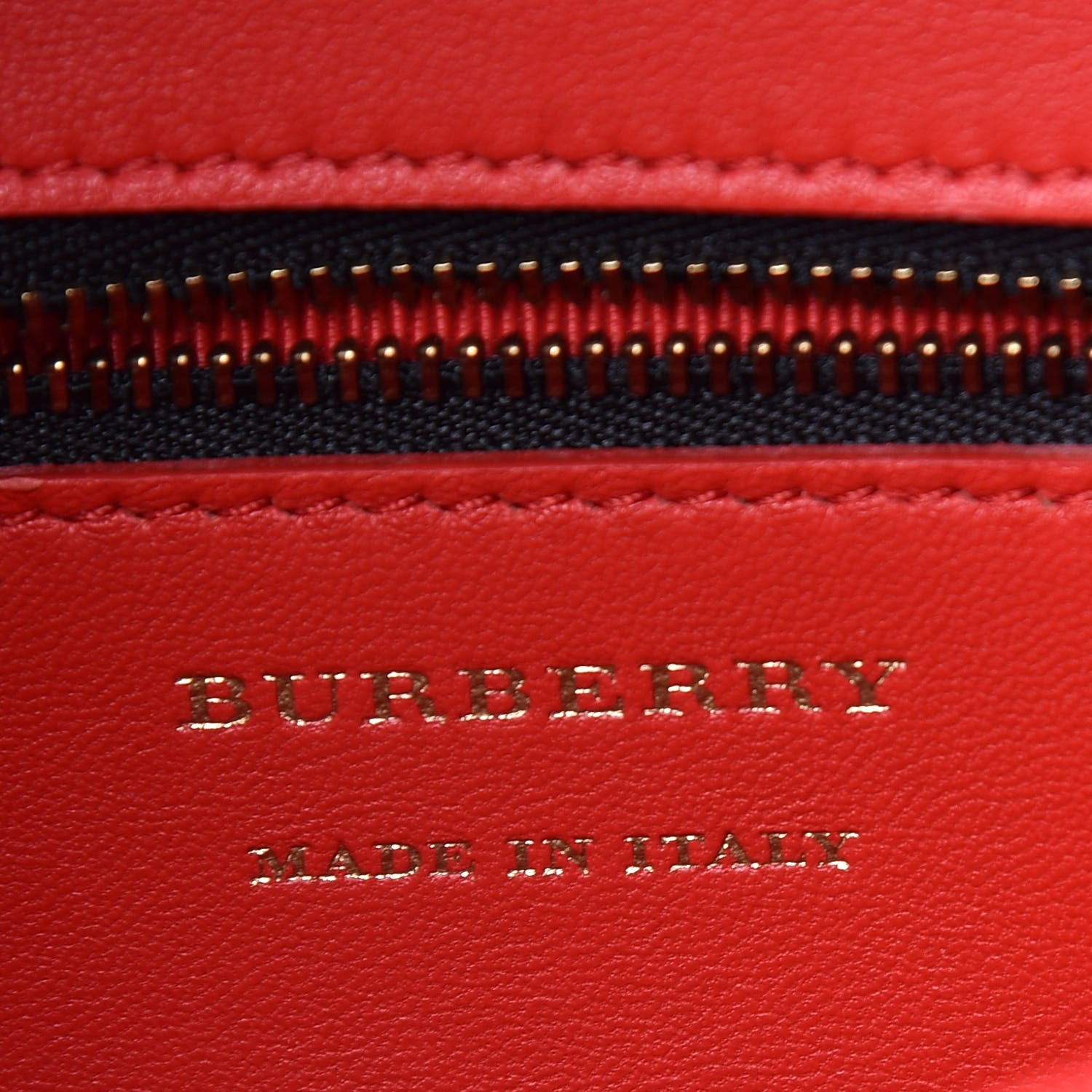 Burberry Patent 1983 Knight Check Link Shoulder Bag Bright Red 8 of 15