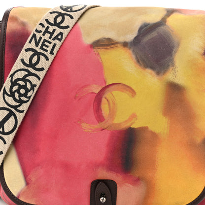 Chanel Printed Ultra Soft Lambskin Medium Flower Power Messenger 8 of 11