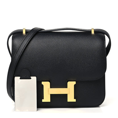 Hermes Epsom Constance 18 Black 3 of 12